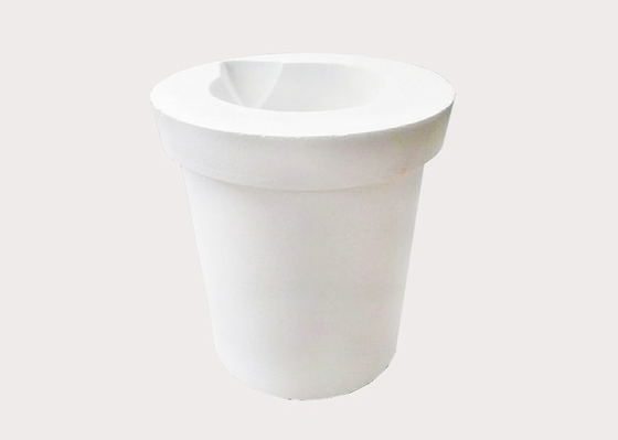 Quartz Ceramic Melting Furnace Crucible For Aluminium Melting