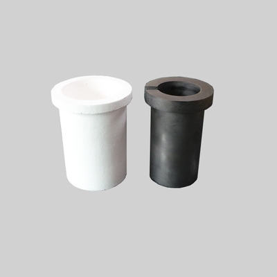 Dia 85mm High Temperature Ceramic Crucible For Melting Platinum