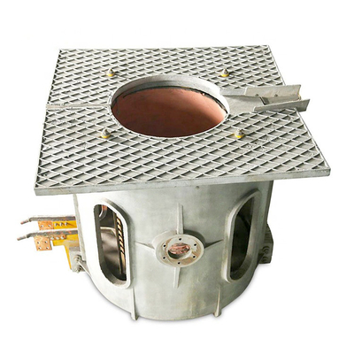 1800C 500kg Medium Frequency Induction Melting Furnace For Steel Melting