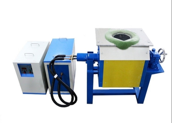 Melting Fast Medium Frequency Induction Furnace For Melting Scrap Gold Silver Copper And Other Metal