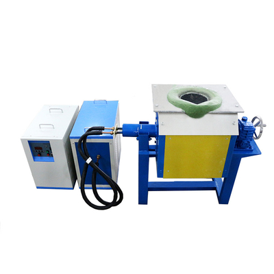Induction Heating Unit 110kw Melting Frunace Manual Tilting For 50 Kg Steel